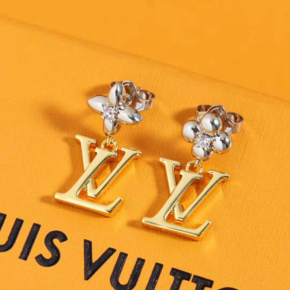 Louis Vuitton Women LV Iconic Flower Earrings (2)