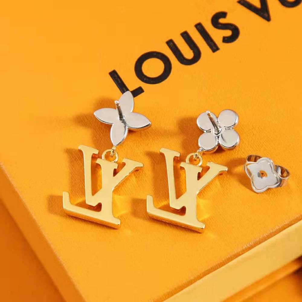 Louis Vuitton Women LV Iconic Flower Earrings (4)