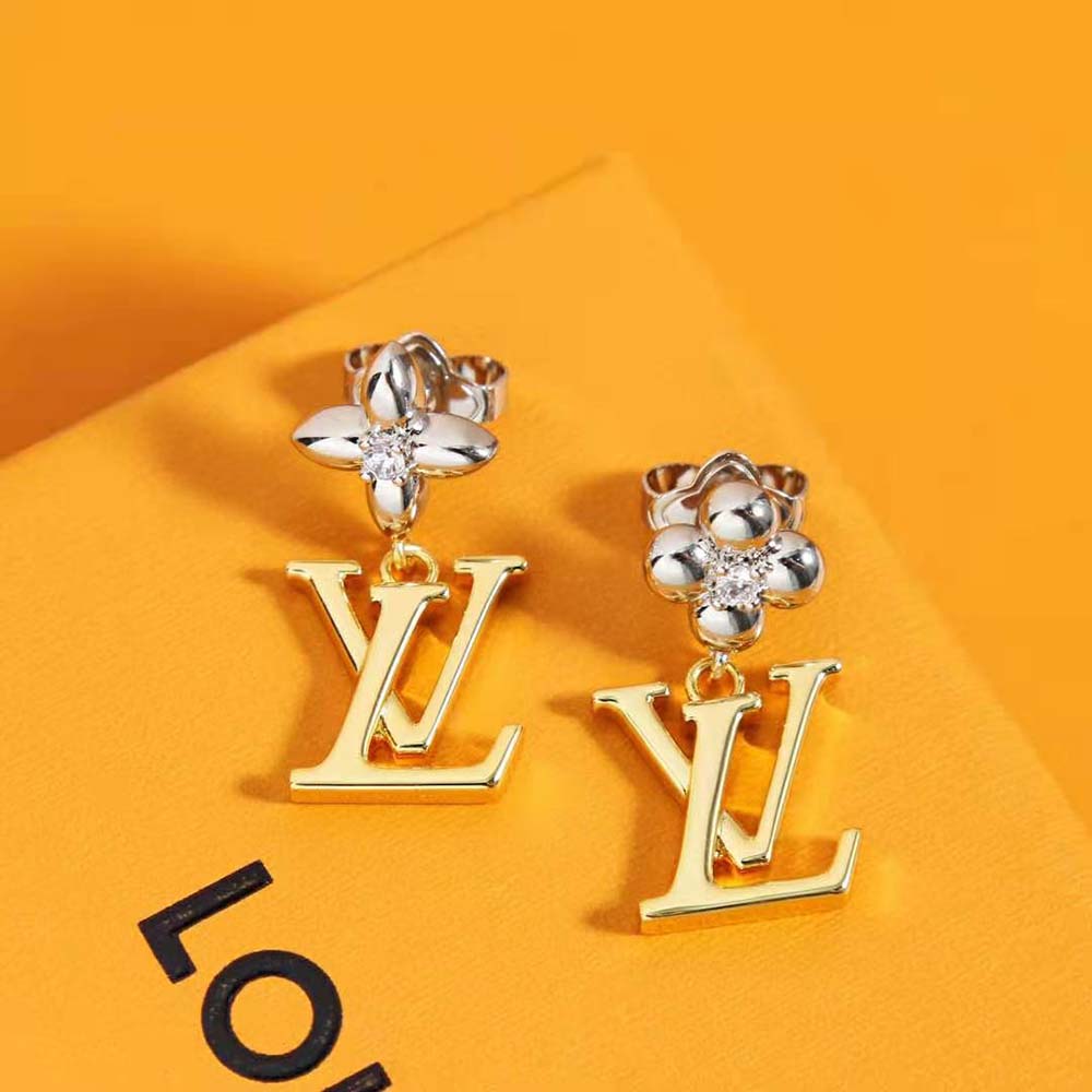 Louis Vuitton Women LV Iconic Flower Earrings (5)