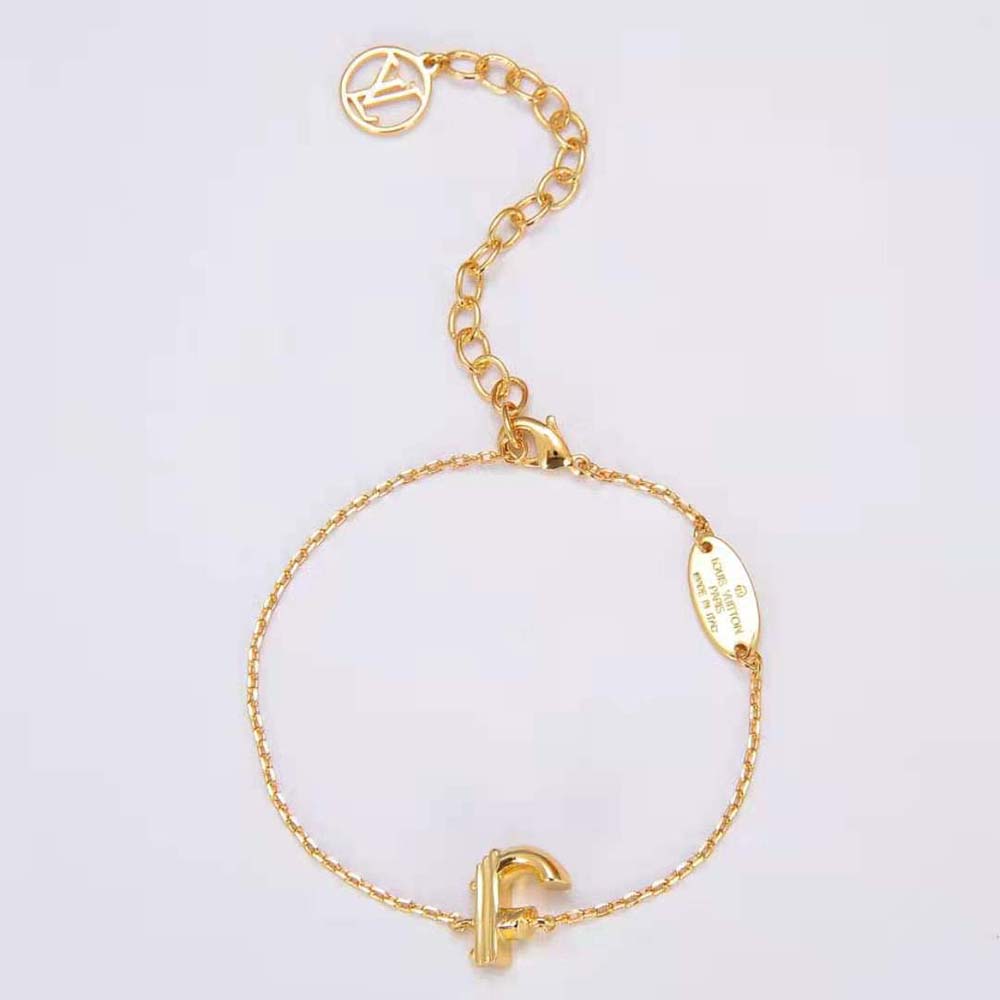 Louis Vuitton Women LV & Me Bracelet Letter F (2)