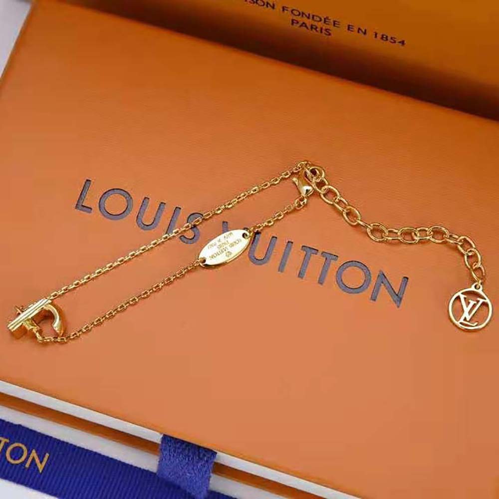 Louis Vuitton Women LV & Me Bracelet Letter F (4)