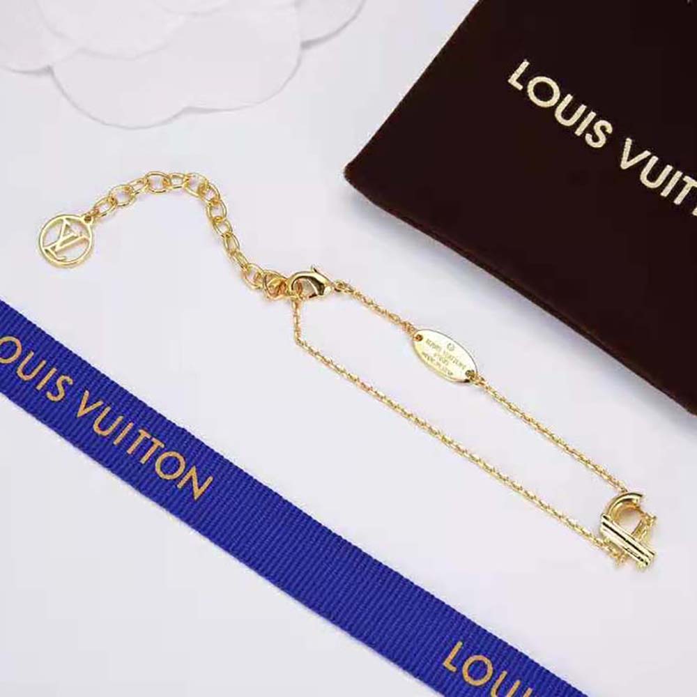 Louis Vuitton Women LV & Me Bracelet Letter F (5)