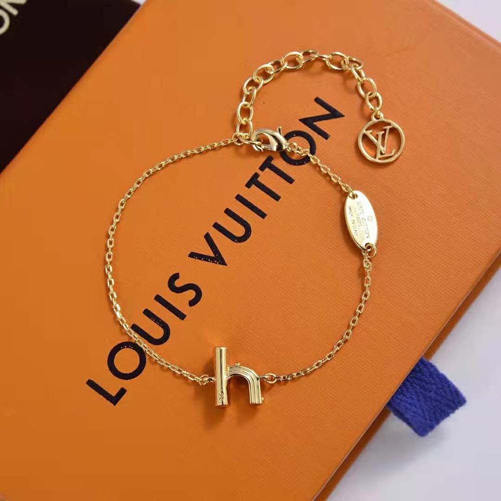 Louis Vuitton Women LV & Me Bracelet Letter H (5)