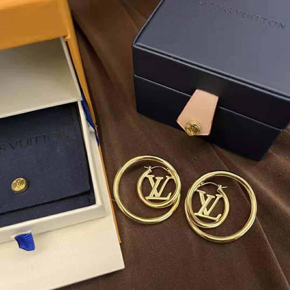 Louis Vuitton Women LV Spiral Earrings (4)