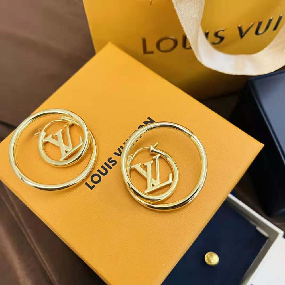 Louis Vuitton Women LV Spiral Earrings (5)