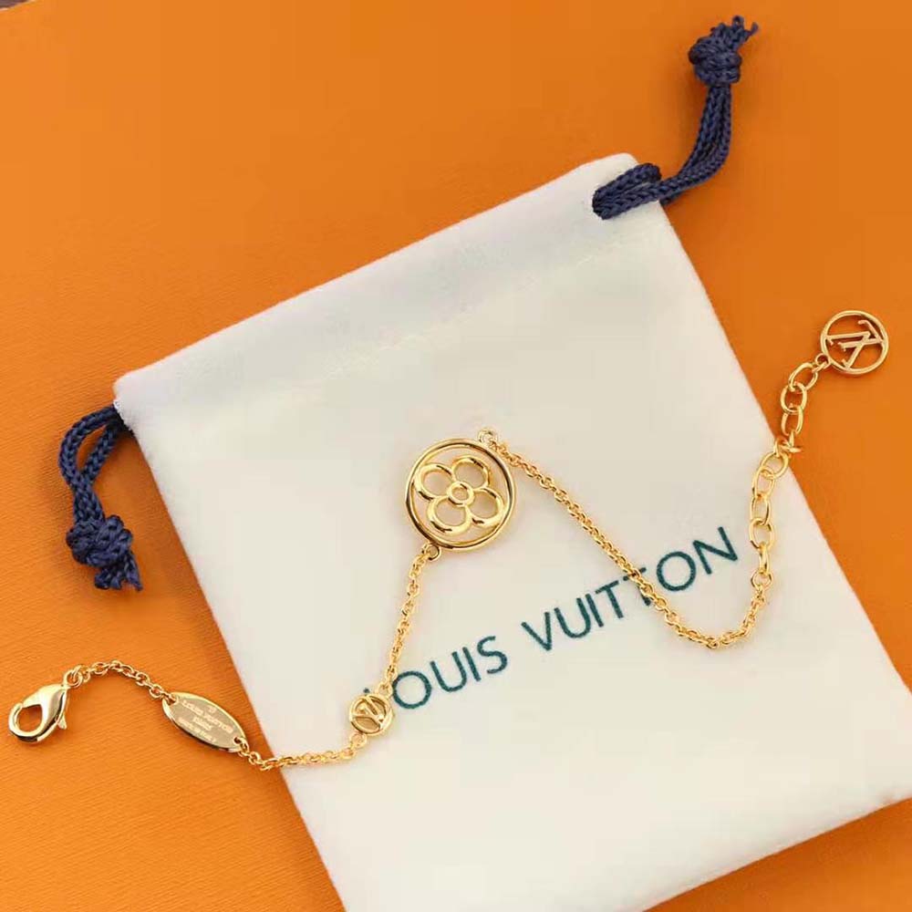 Louis Vuitton Women LV Twiggy Bracelet-Gold (9)