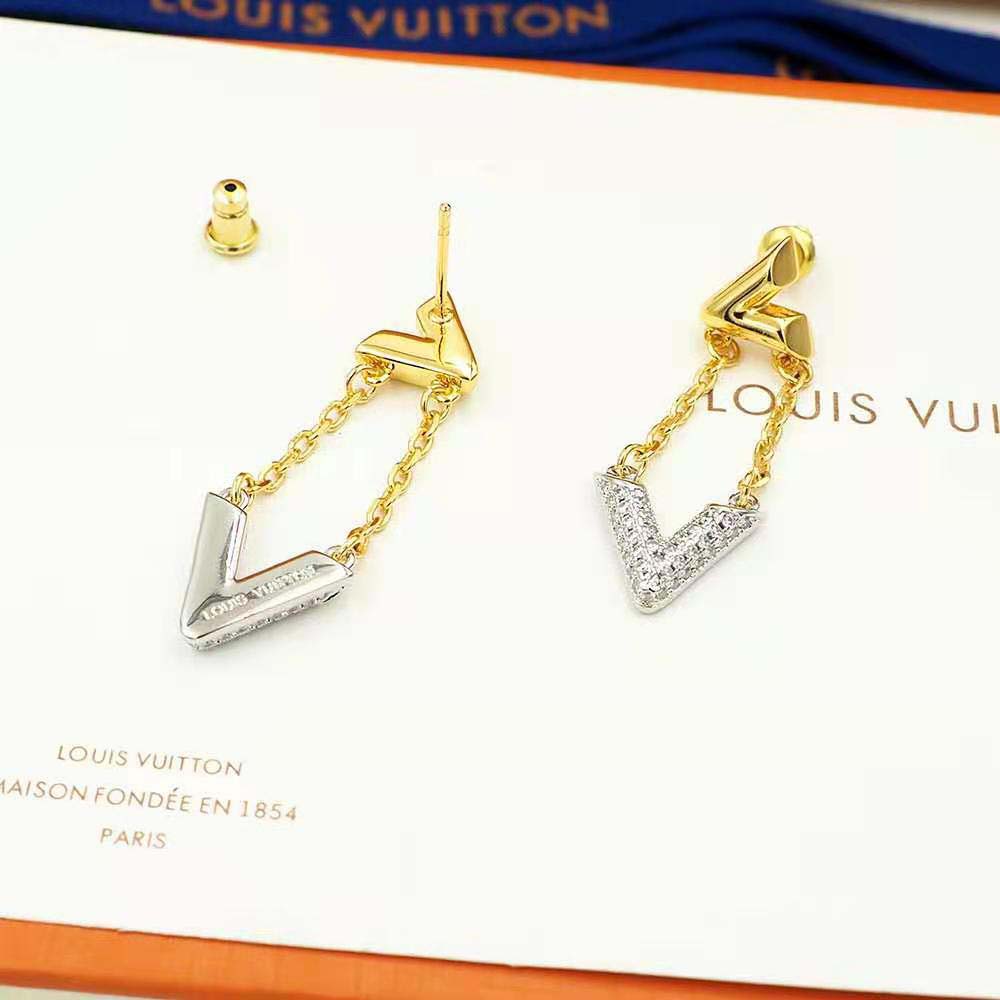Louis Vuitton Women LV Volt Upside Down Earrings (5)