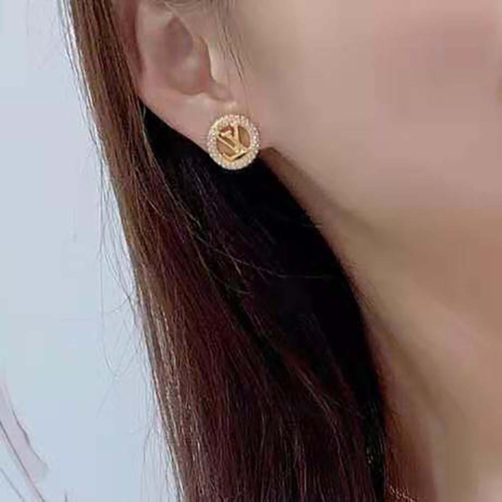 Louis Vuitton Women Louise By Night Earrings (5)