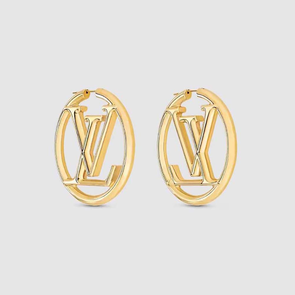Louis Vuitton Women Louise Hoop GM Earrings