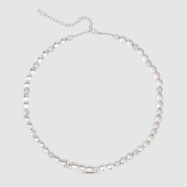 Louis Vuitton Women Monogram Pearls Necklace (1)