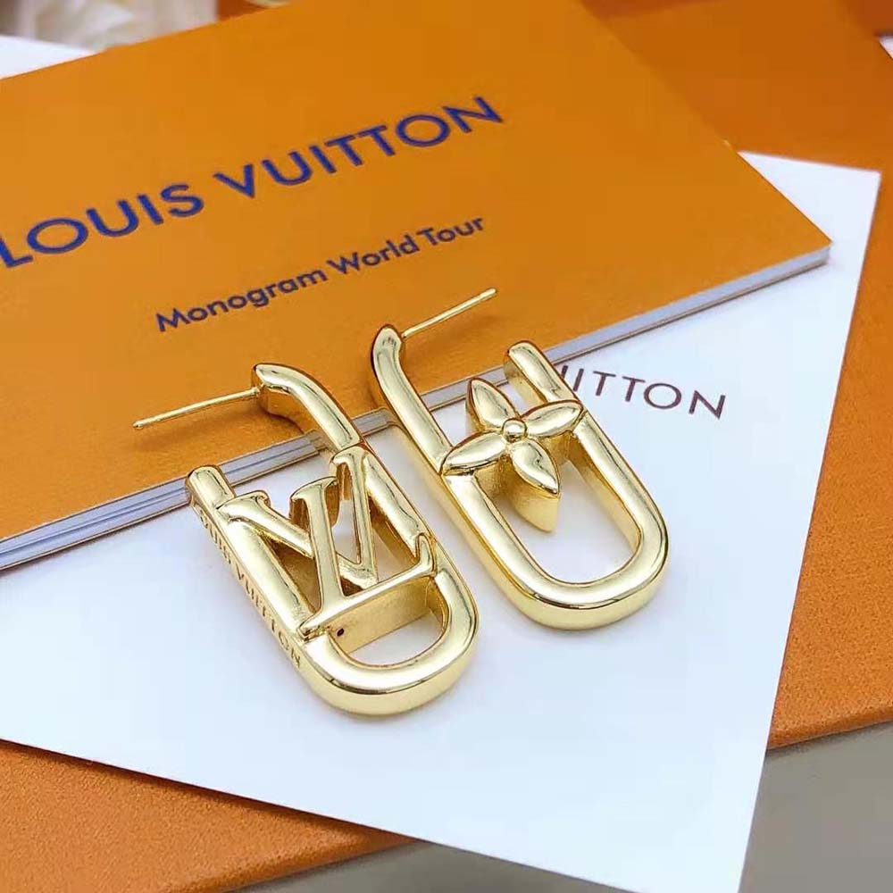 Louis Vuitton Women My LV Chain Earrings (2)