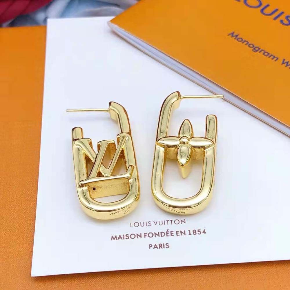 Louis Vuitton Women My LV Chain Earrings (3)