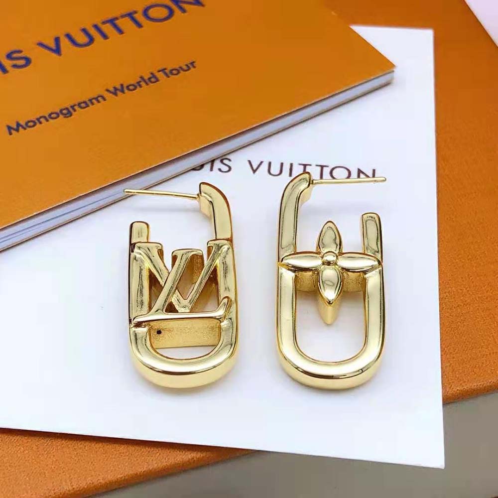 Louis Vuitton Women My LV Chain Earrings (4)