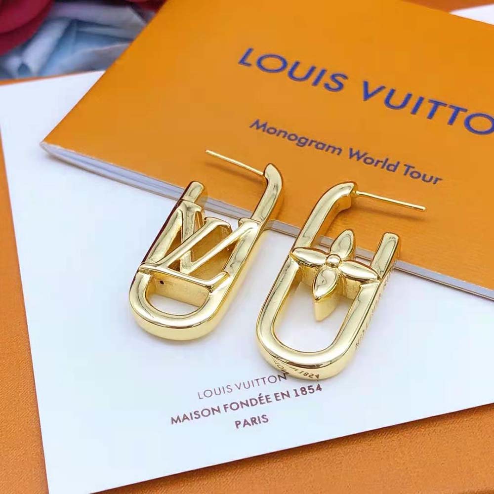 Louis Vuitton Women My LV Chain Earrings (6)