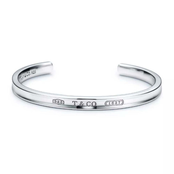 Tiffany 1837 Cuff in Silver Narrow (1)