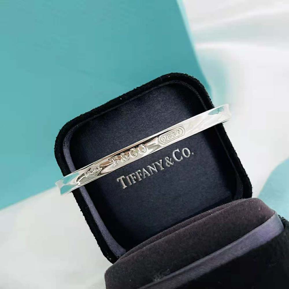 Tiffany 1837 Cuff in Silver Narrow (4)