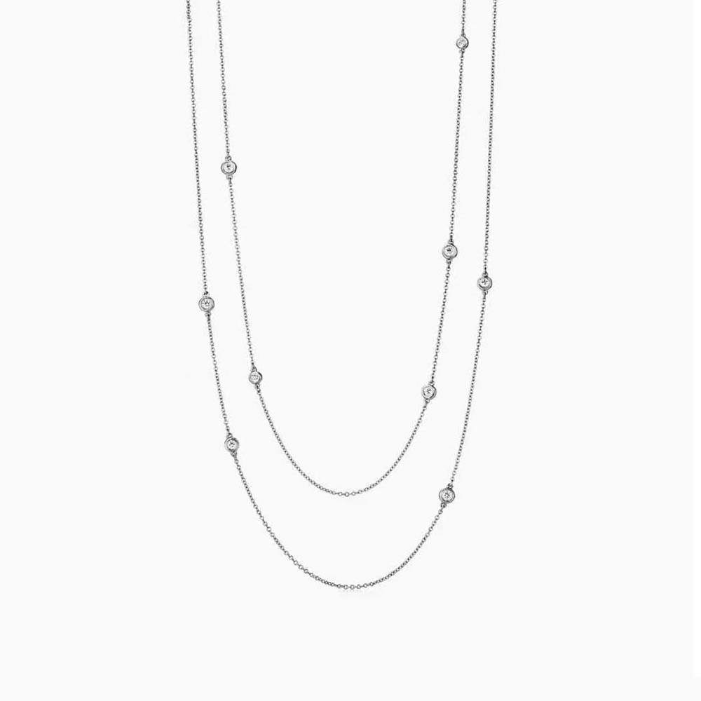 Tiffany Elsa Peretti Diamonds by the Yard Sprinkle Necklace (1)