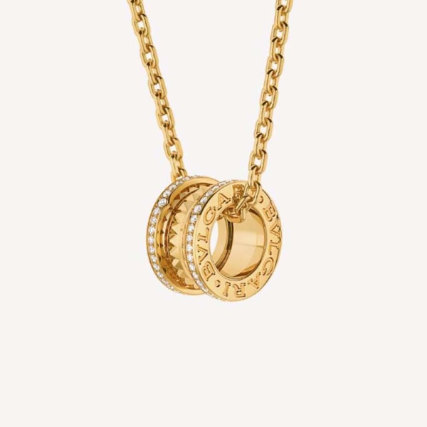 Bulgari B.Zero1 Necklace in Yellow Gold-358349 (1)