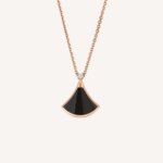 Bulgari DIVAS' DREAM Necklace in Rose Gold-Black 360173