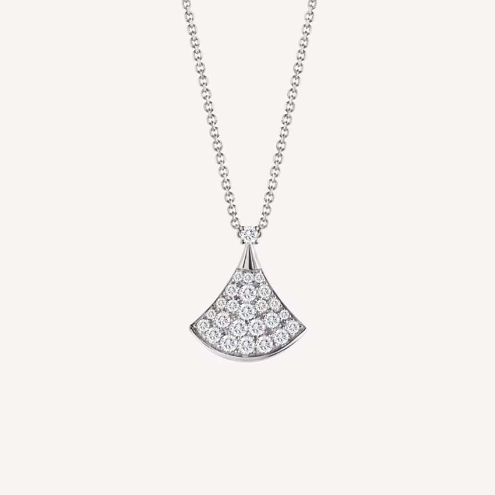 Bulgari DIVAS' DREAM Necklace in White Gold-351099