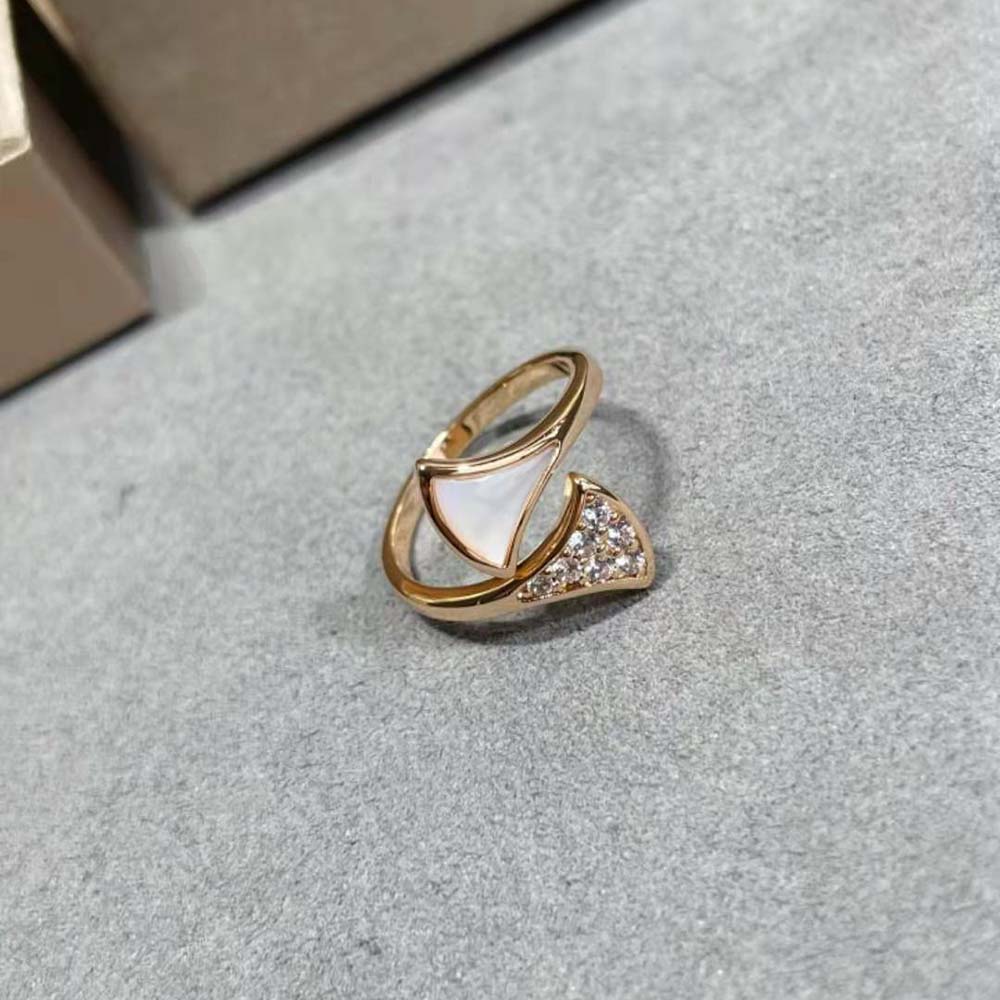 Bulgari DIVAS’ DREAM Ring in Rose Gold-353804 (3)