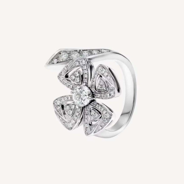 Bulgari Fiorever Ring in White Gold-356917 (1)