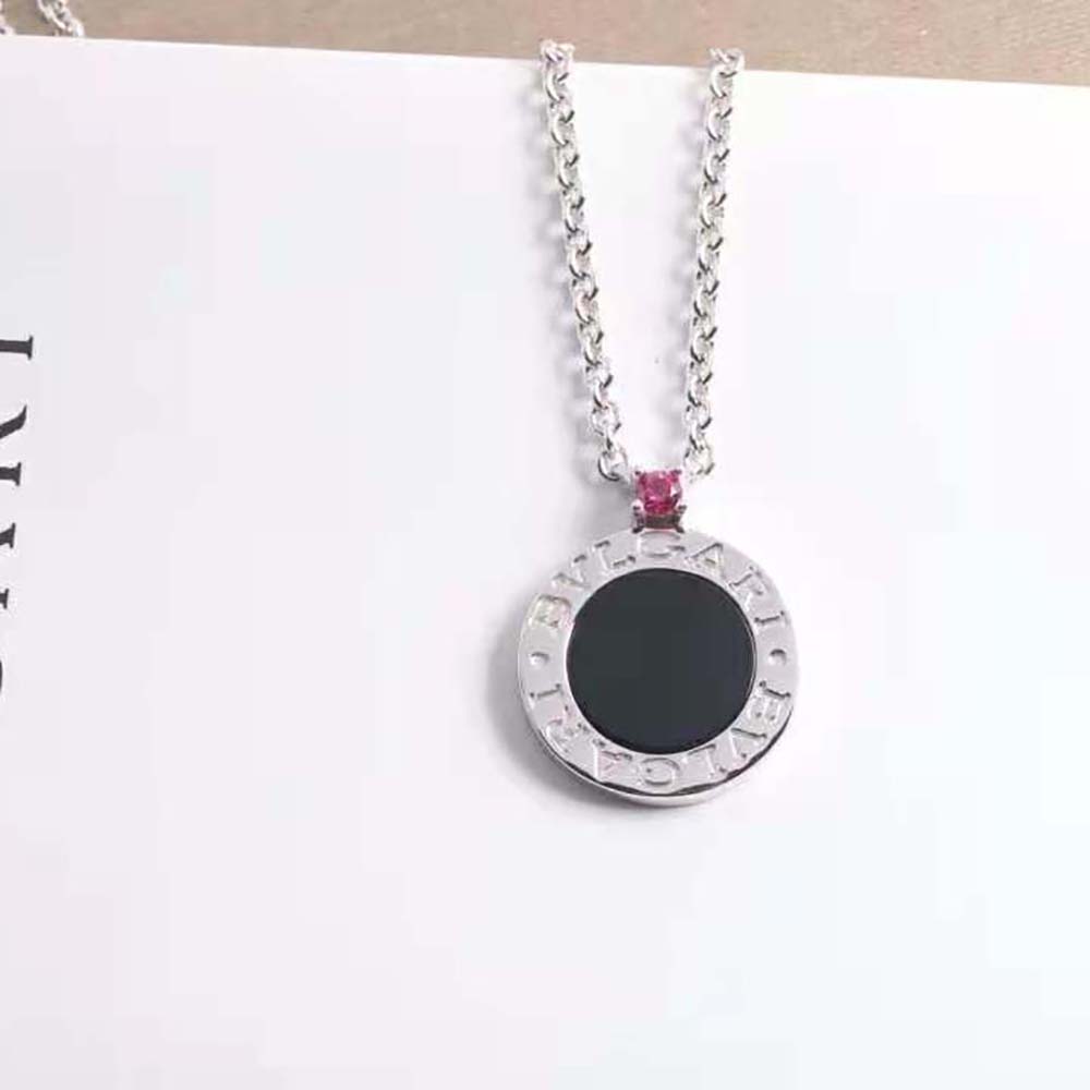 Bulgari Save the Children Necklace in Sterling Silver-356910 (9)