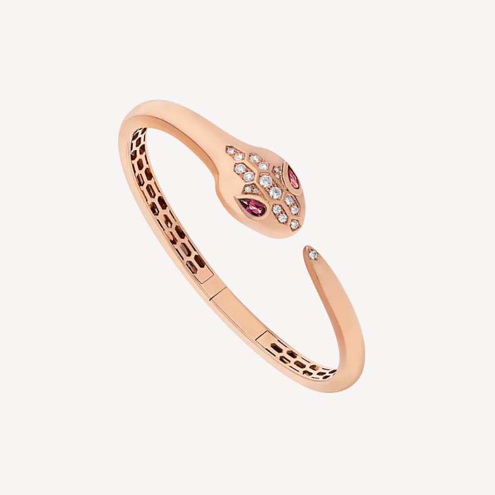 Bulgari Serpenti Seduttori Bracelet in Rose Gold-352819 (1)