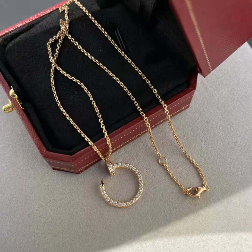 Cartier Women Juste un Clou Necklace in 18K Yellow Gold-CRB7224895 (4)