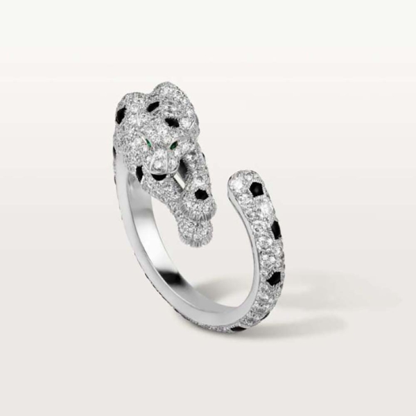 Cartier Women Panthère De Cartier Ring in 18K White Gold-CRN4748900 (1)