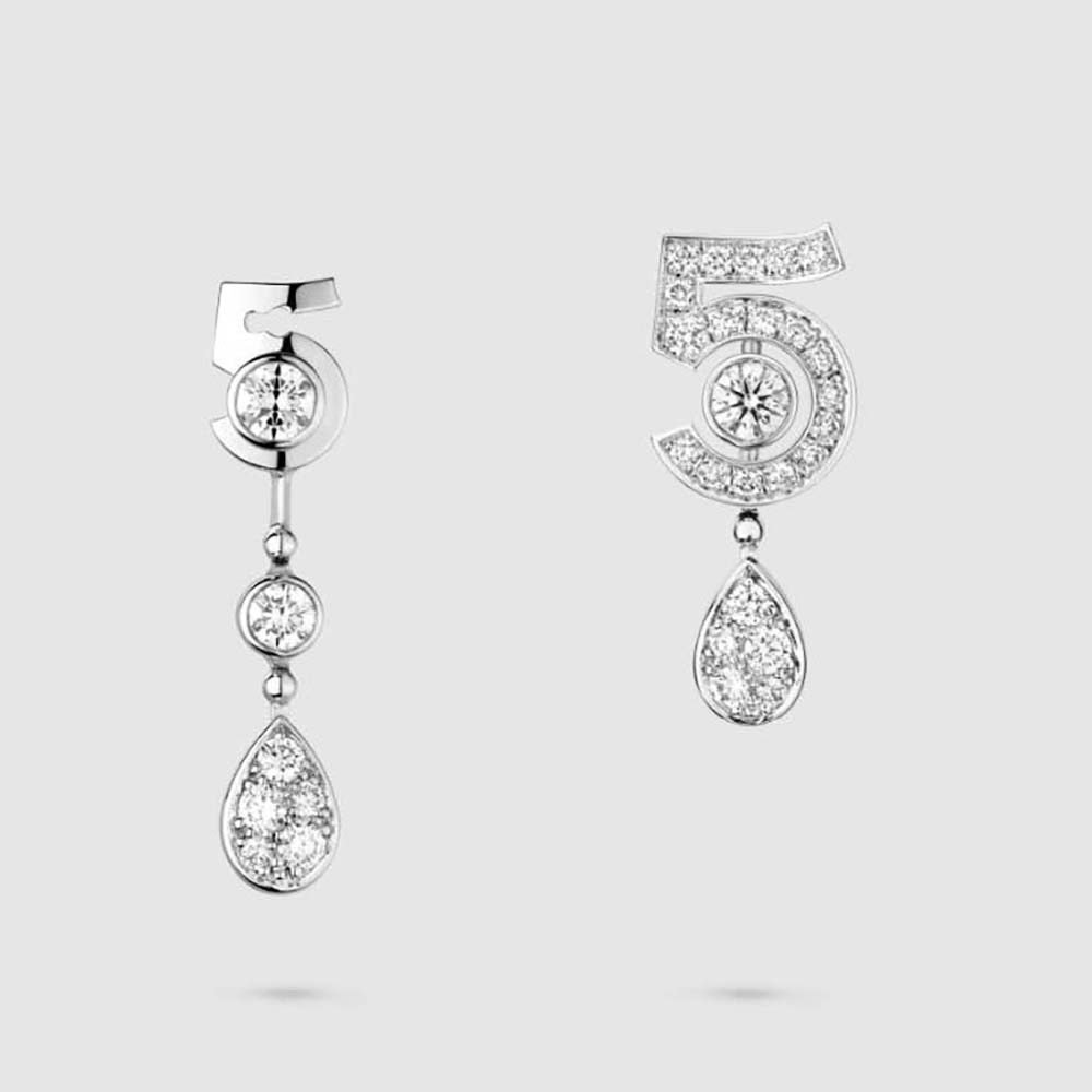 Chanel Women Eternal N°5 Transformable Earrings-J11992 (1)