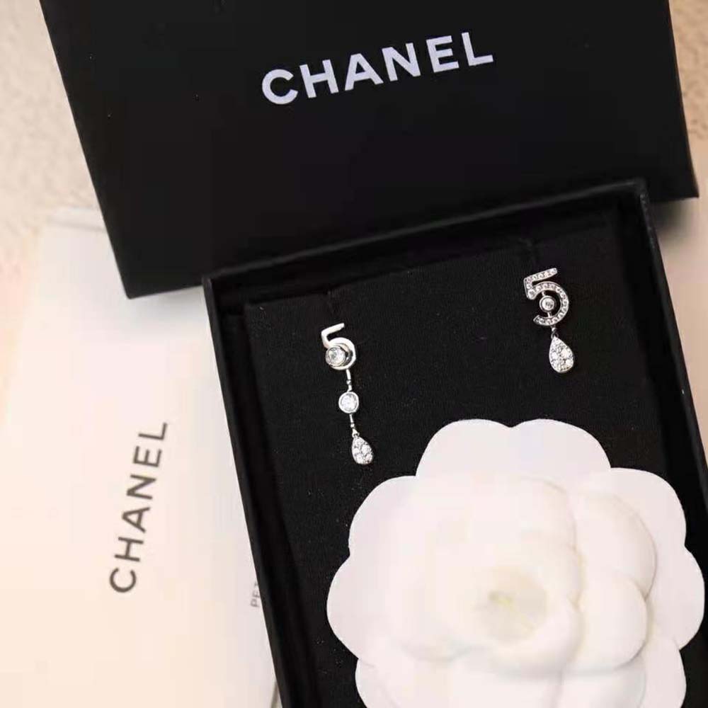 Chanel Women Eternal N°5 Transformable Earrings-J11992 (4)