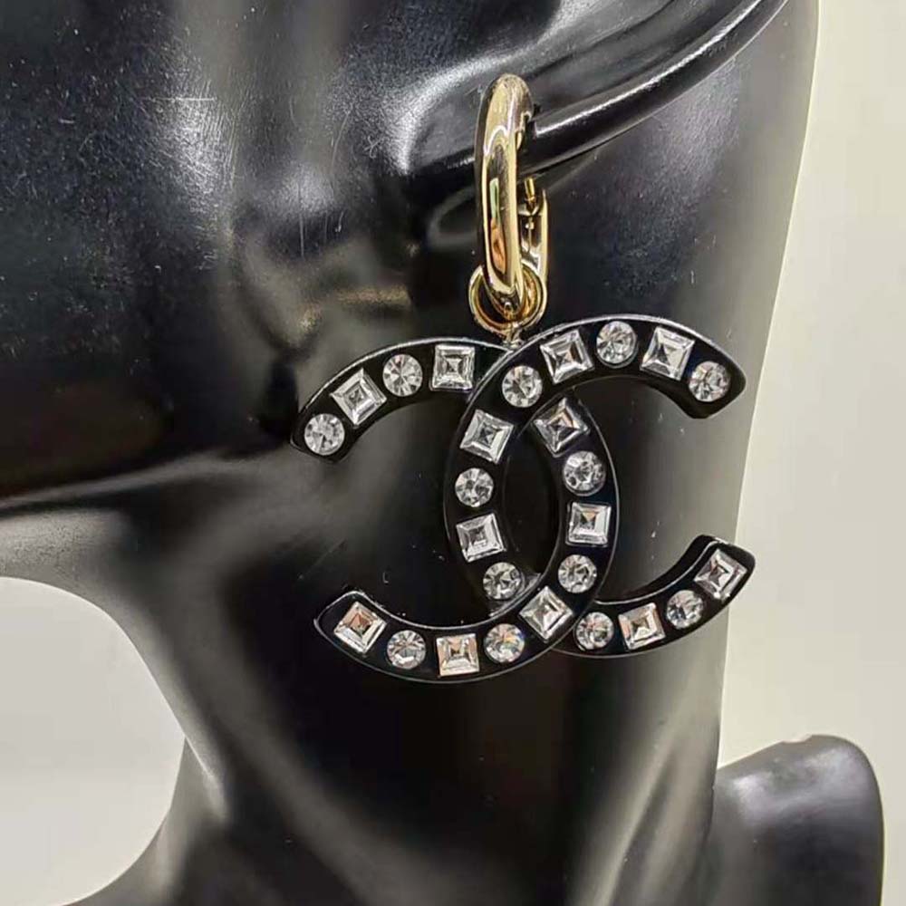 Chanel Women Pendant Earrings Brooch in Metal Resin & Strass-NU644 (3)