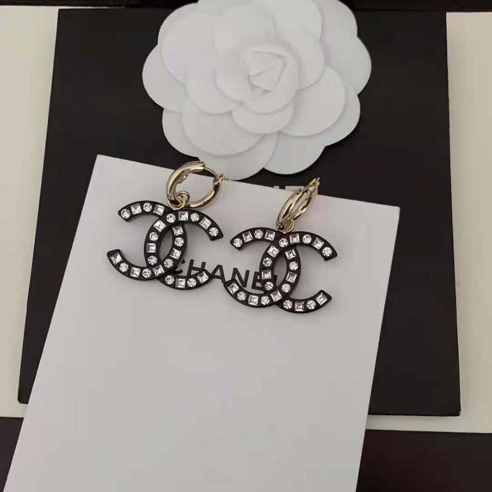Chanel Women Pendant Earrings Brooch in Metal Resin & Strass-NU644 (6)