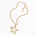 Chanel Women Pendant Necklace in Metal Resin & Strass-NU594