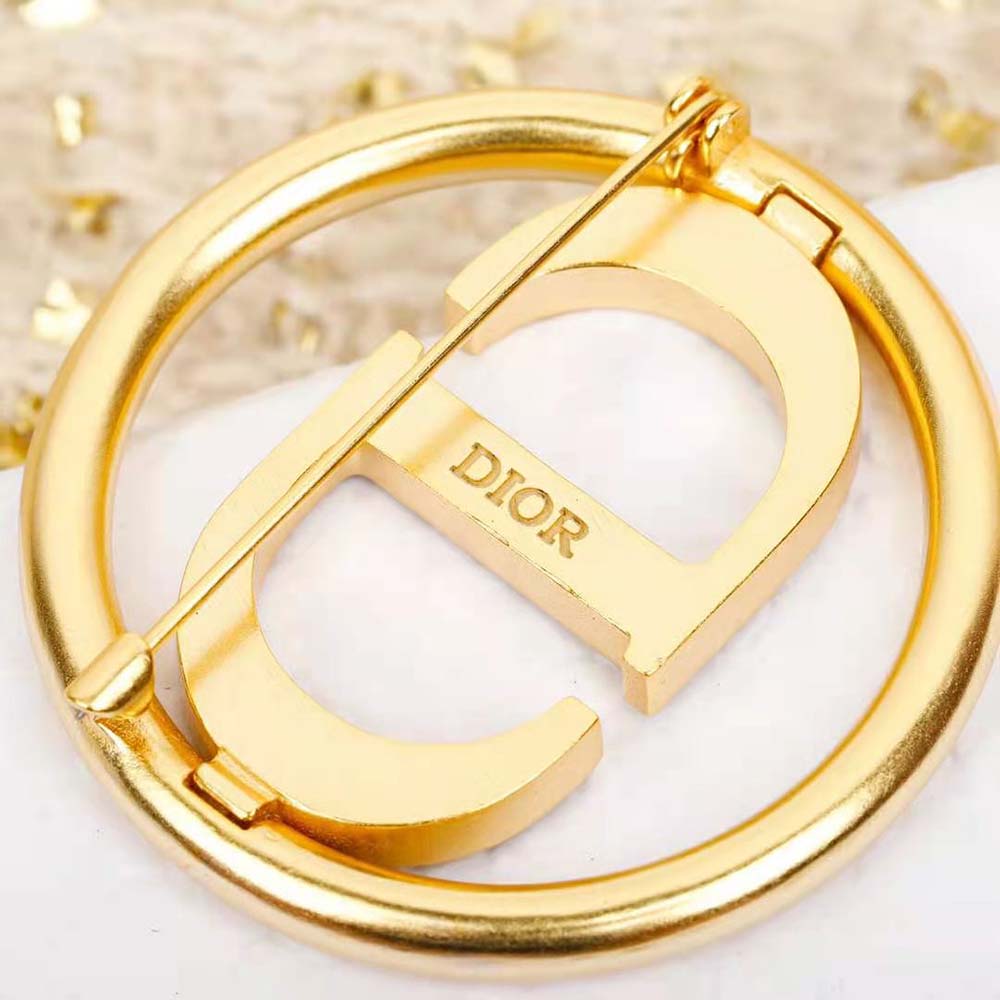 Dior Women 30 Montaigne Brooch Gold-Finish Metal-V1113WOMLQ (5)
