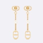 Dior Women 30 Montaigne Earrings Gold-Finish Metal-E3089WOMMT