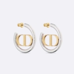 Dior Women 30 Montaigne Earrings Gold-Finish and Silver-Finish Metal-E2027WOMMT
