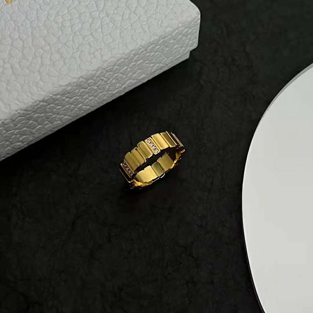 Dior Women Gem Dior Ring Yellow Gold and Diamonds-JGEM95024 (3)