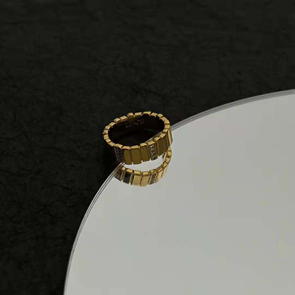 Dior Women Gem Dior Ring Yellow Gold and Diamonds-JGEM95024 (5)