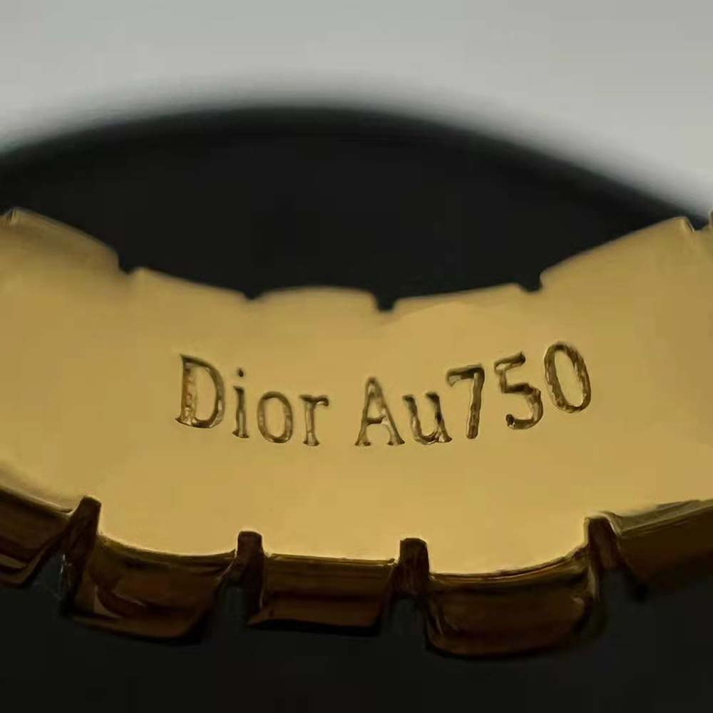 Dior Women Gem Dior Ring Yellow Gold and Diamonds-JGEM95024 (6)