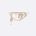 Dior Women Plan de Paris Brooch-V1134WOMRS