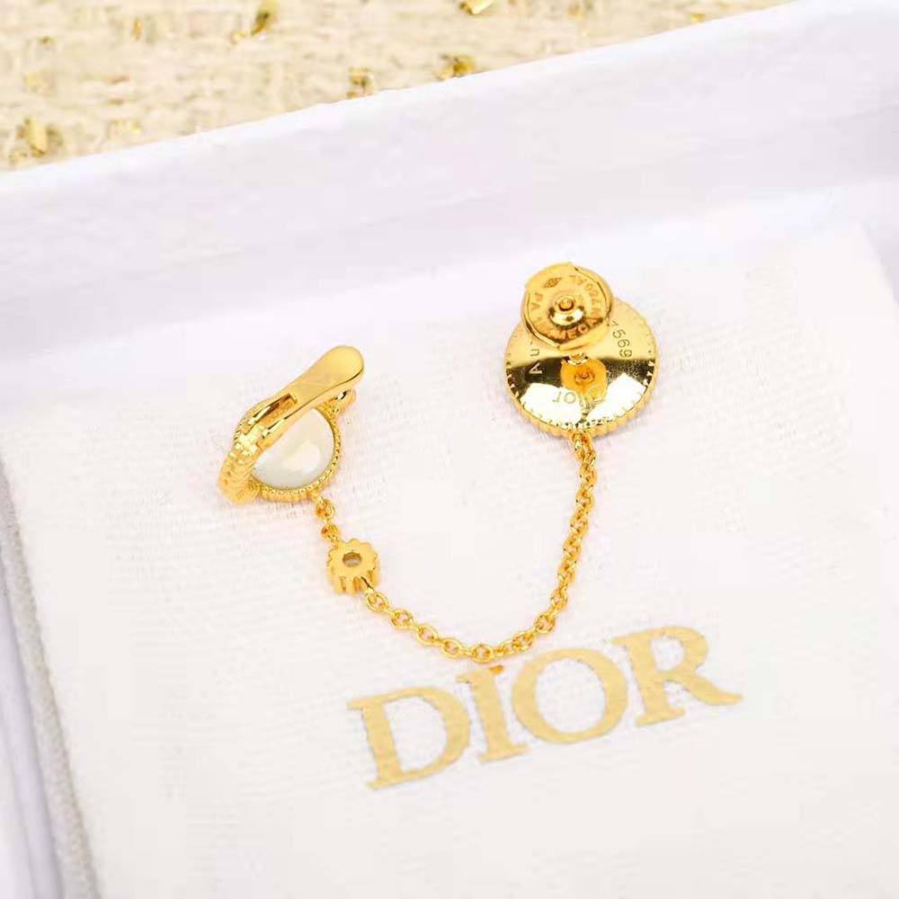 Dior Women Rose Céleste Earring-JSAM95017 (6)