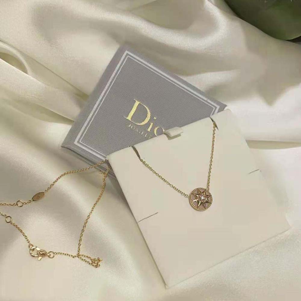 Dior Women Rose des Vents Necklace-JRDV95007 (6)