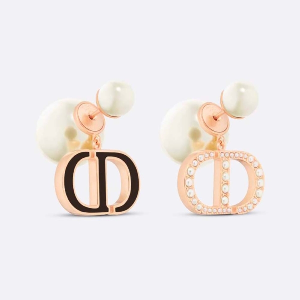 Dior Women Tribales Earrings Pink-Finish Metal-E2459WOMLQ (1)