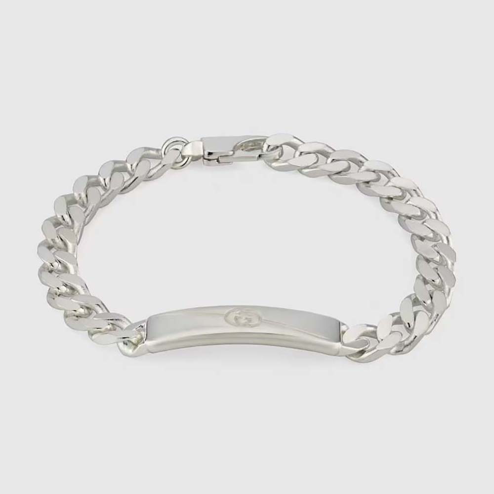 Gucci Unisex Diagonal Interlocking G Bracelet-774054J84008106