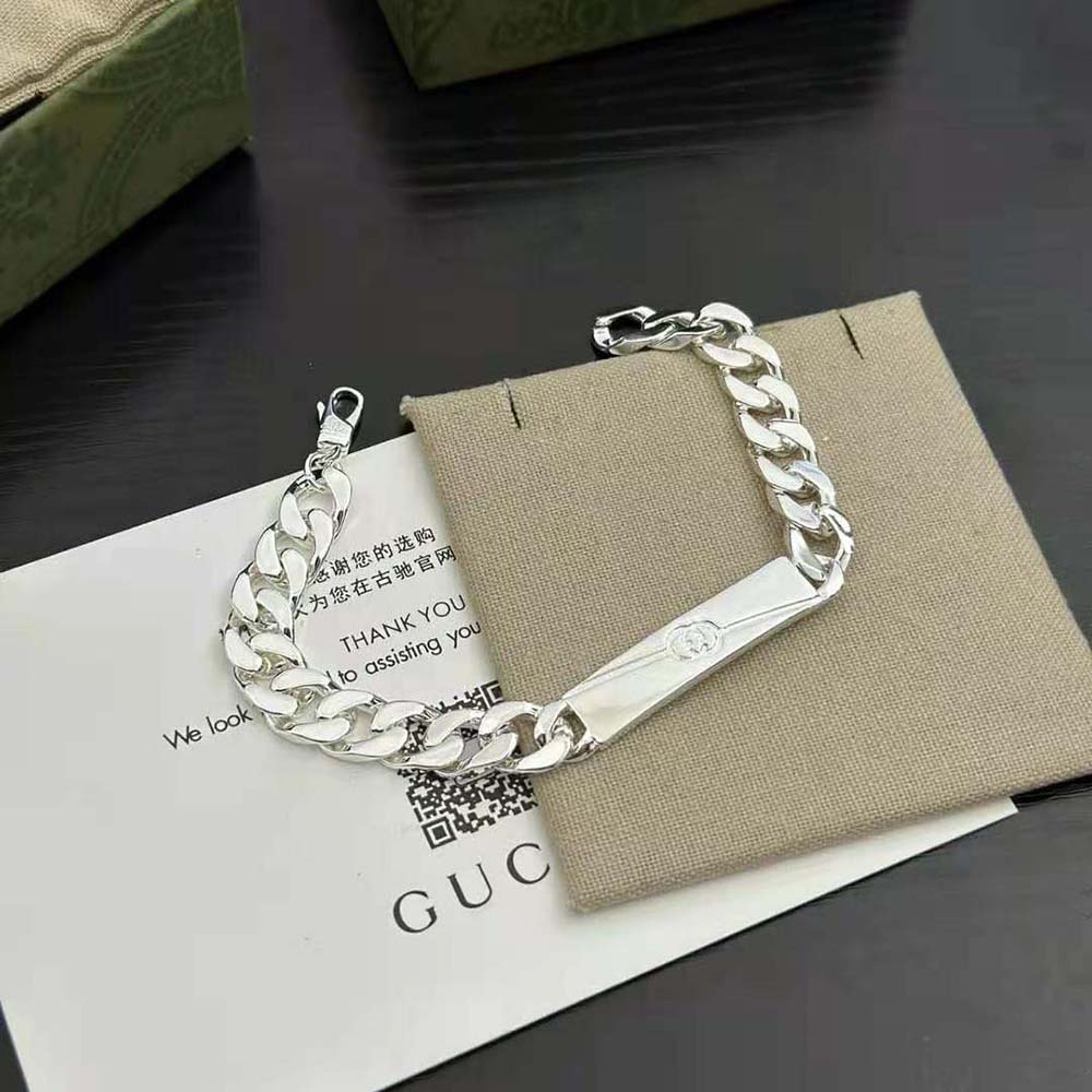 Gucci Unisex Diagonal Interlocking G Bracelet-774054J84008106 (4)