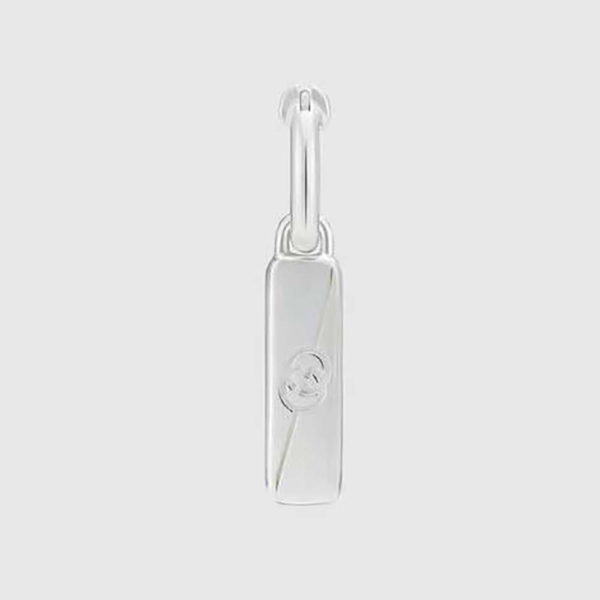Gucci Unisex Diagonal Interlocking G Single Earring-773755J84008106 (1)