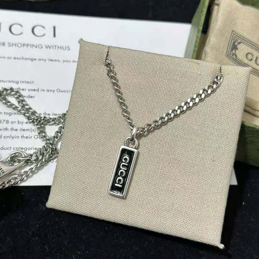 Gucci Unisex Necklace with Enamel Pendant-678714J84101064 (3)