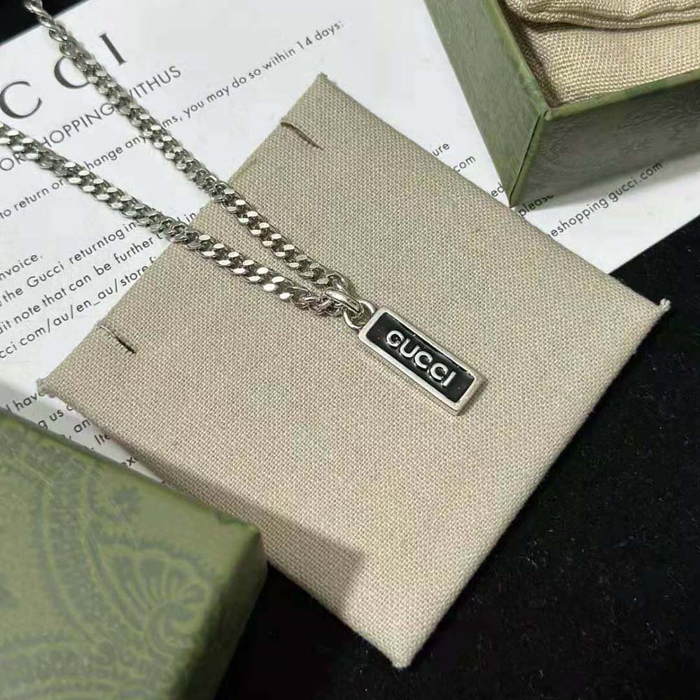 Gucci Unisex Necklace with Enamel Pendant-678714J84101064 (4)